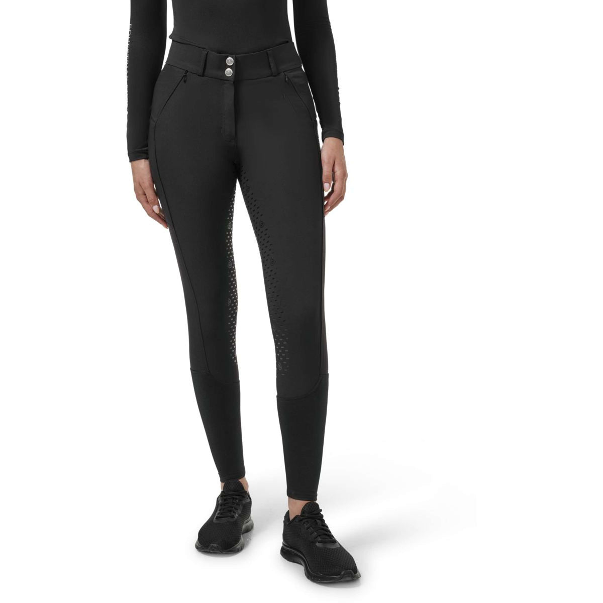 Equestrian Stockholm Pantalón de Equitación Elite Dressage Negro