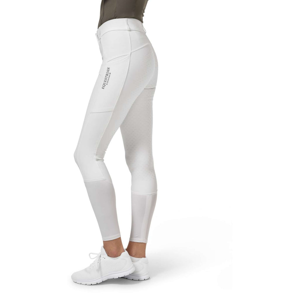 Equestrian Stockholm Pantalón de Equitación Elite Dressage Blanco