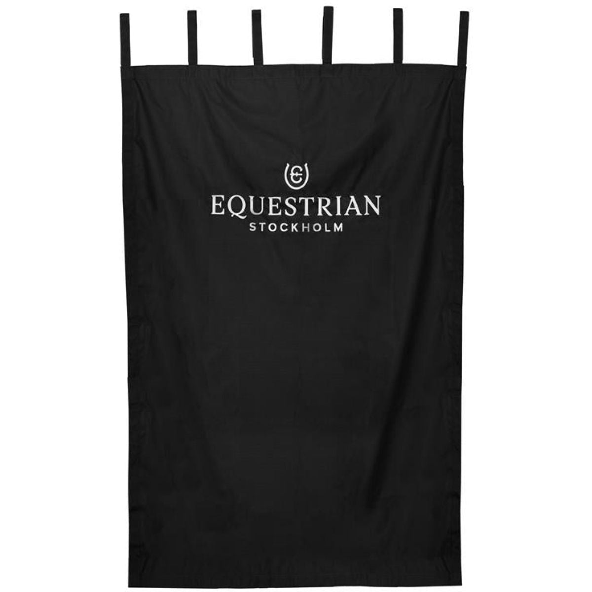 Equestrian Stockholm Cortinas de Establo Negro