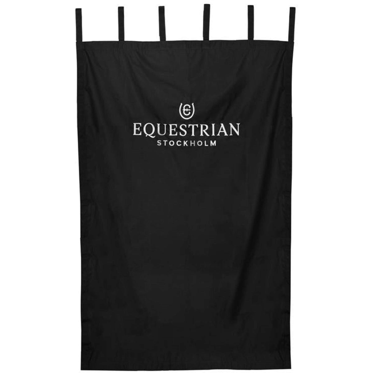 Equestrian Stockholm Cortinas de Establo Negro