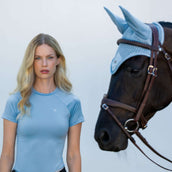 Equestrian Stockholm Bonete para Orejas Modern Midsummer Blue