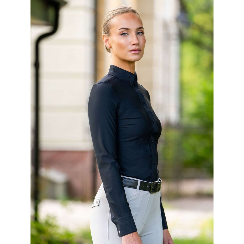 Equestrian Stockholm Camiseta de Competición Performance Negro