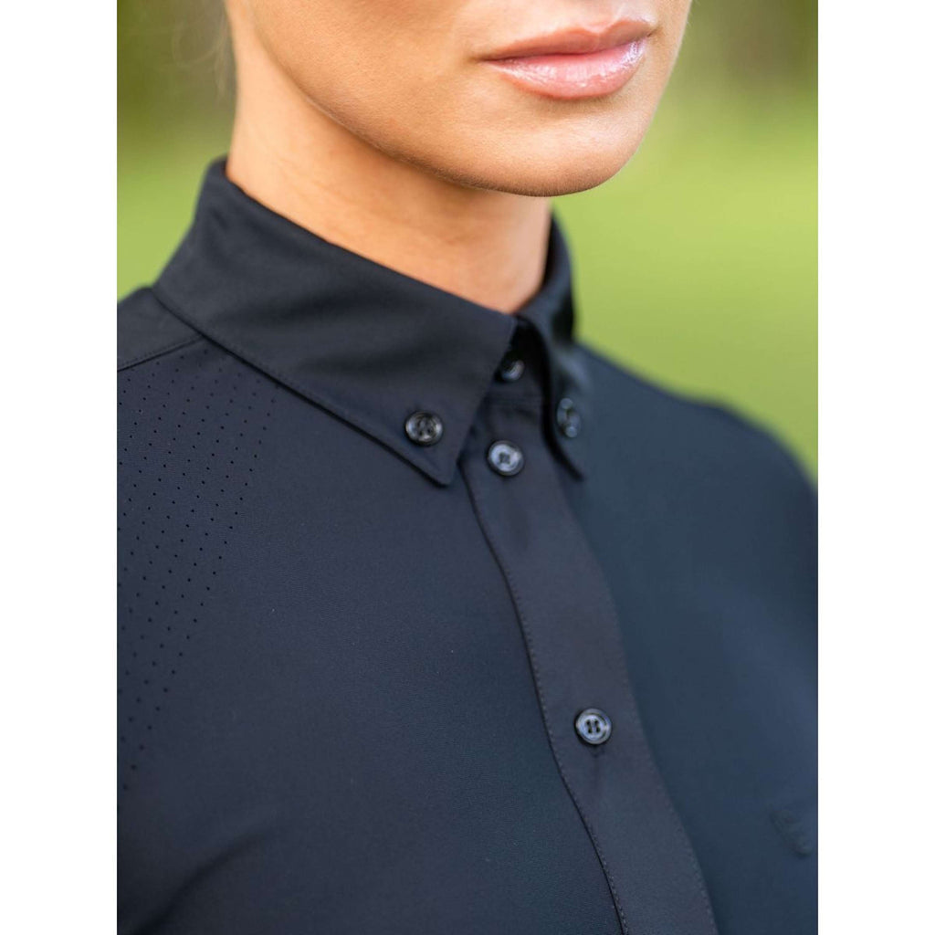 Equestrian Stockholm Camiseta de Competición Performance Negro