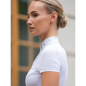 Equestrian Stockholm Camiseta de Competición Revenew Blanco