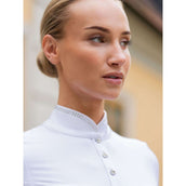 Equestrian Stockholm Camiseta de Competición Revenew Blanco