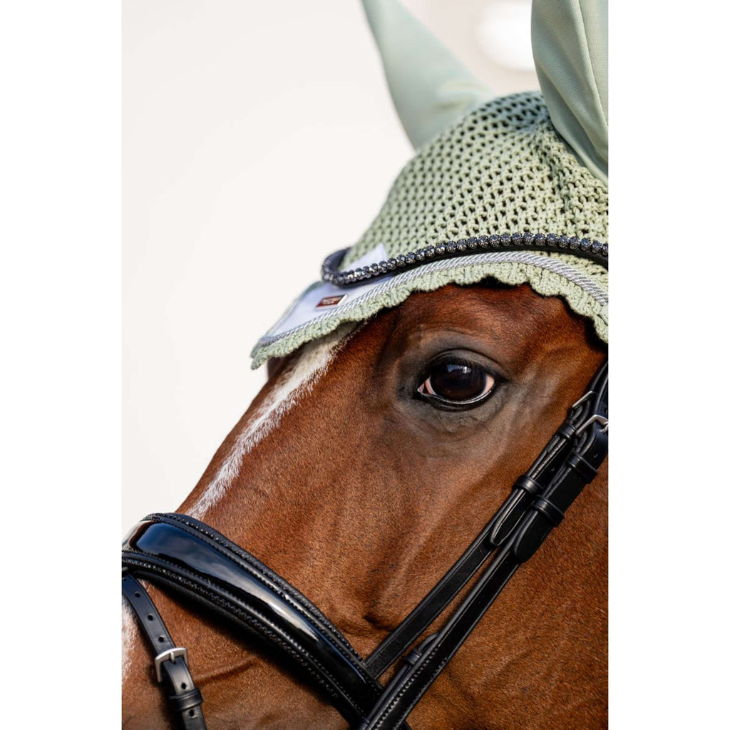 Equestrian Stockholm Bonete para Orejas Pistachio White