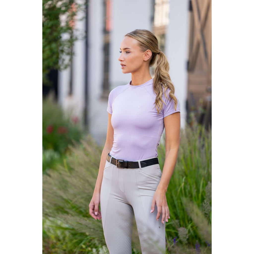 Equestrian Stockholm Camiseta Dynamic Short Sleeve Lavanda