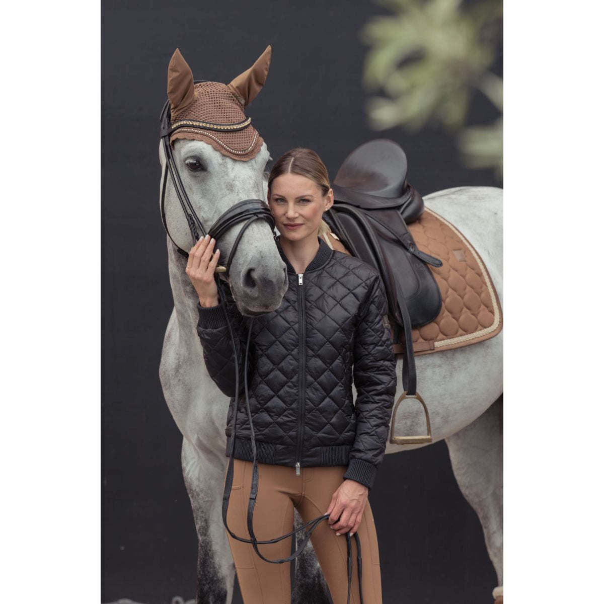Eskadron Chaqueta Bomber Fanatics Negro