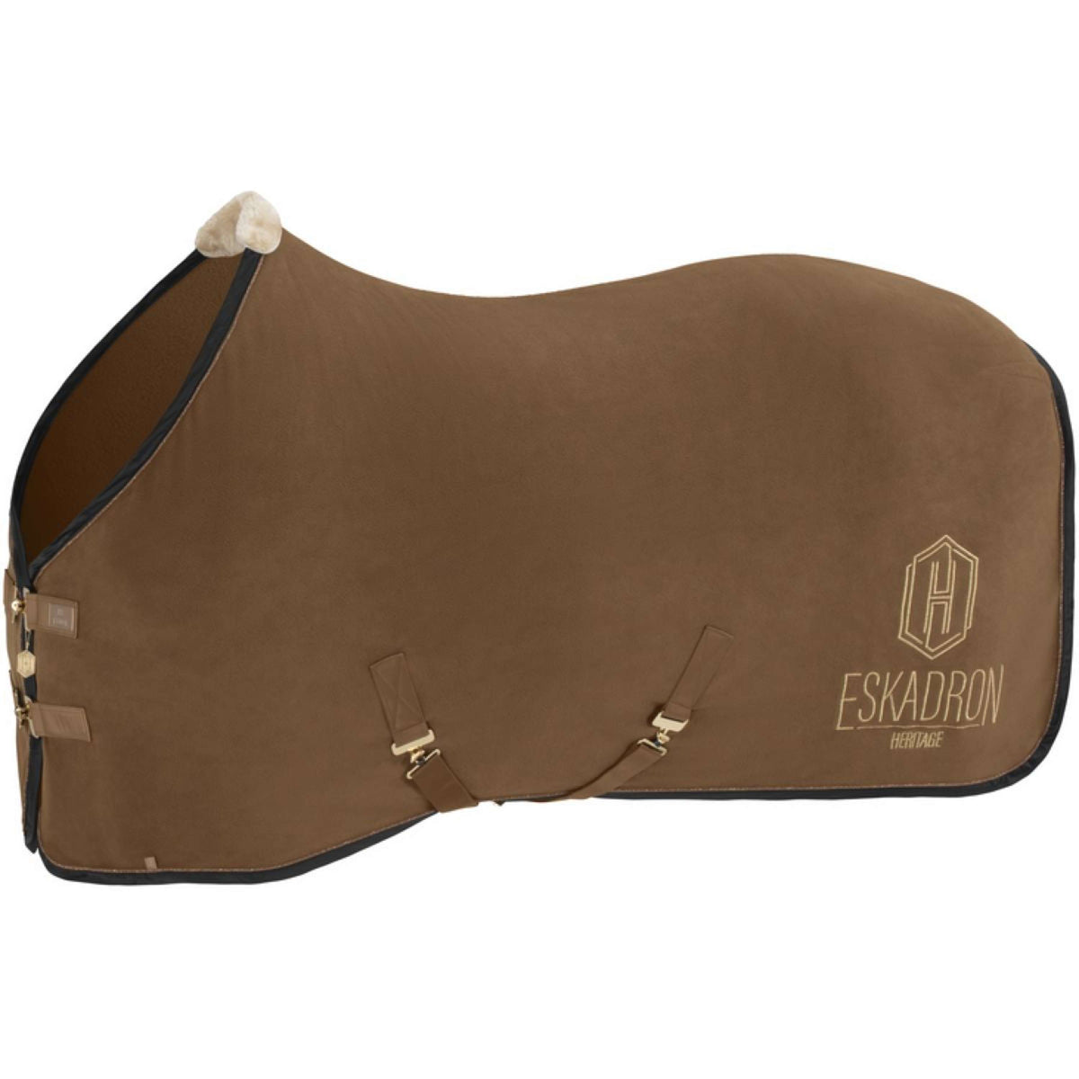 Eskadron Manta para el sudor Heritage Fleece Check Almond