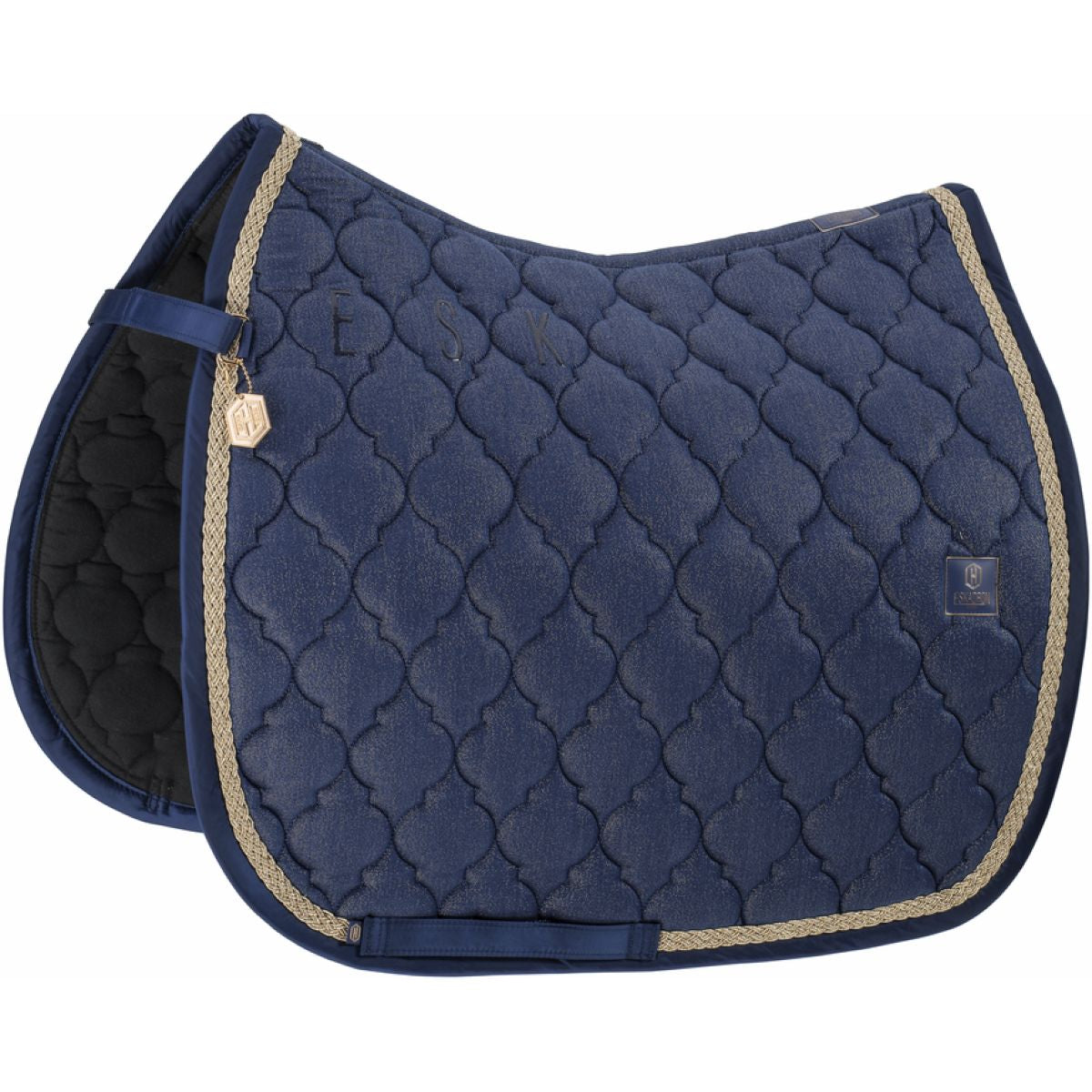 Eskadron Mantilla Heritage Cotton Glitter Doma clásica True Blue