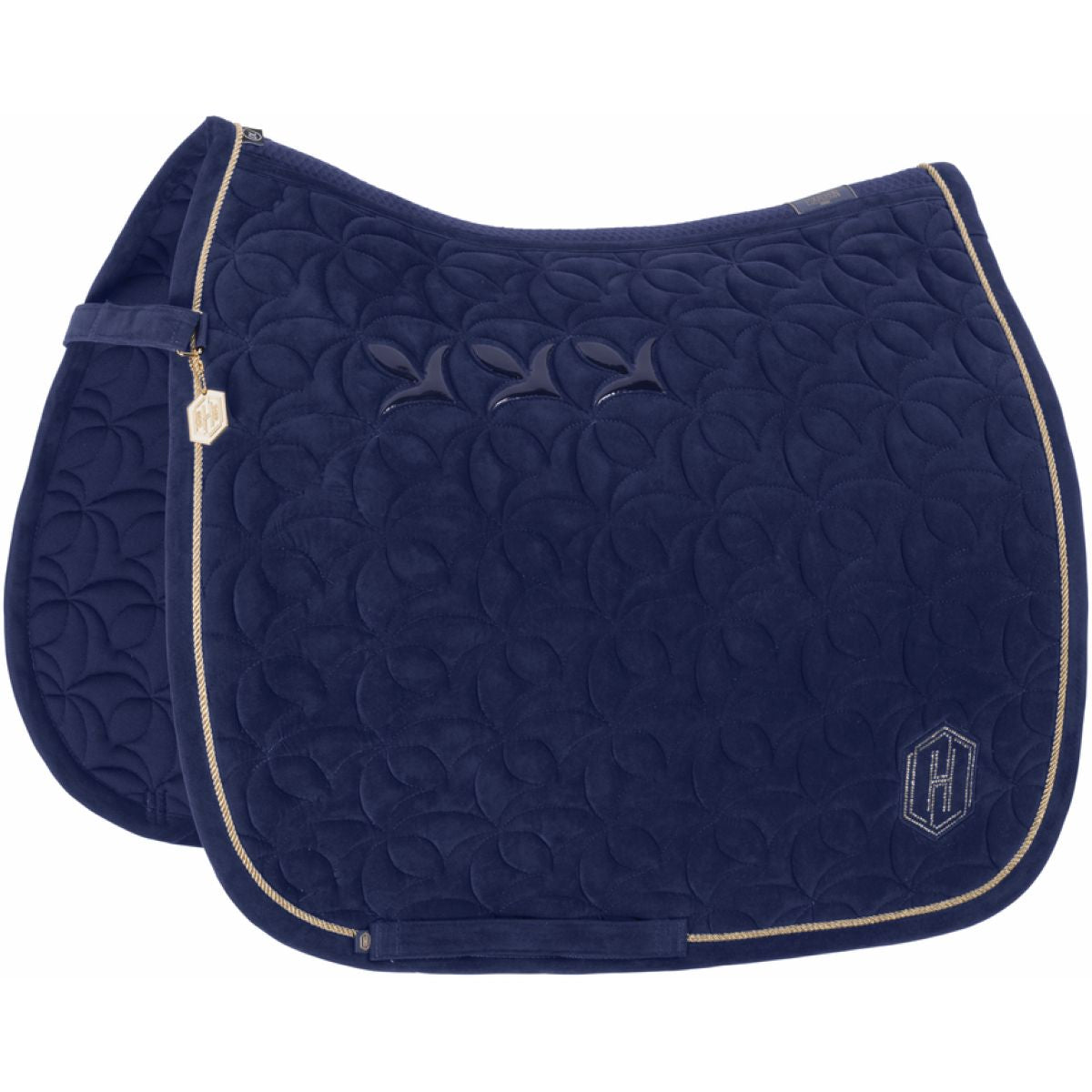 Eskadron Mantilla Heritage Velour Emblem Doma clásica True Blue