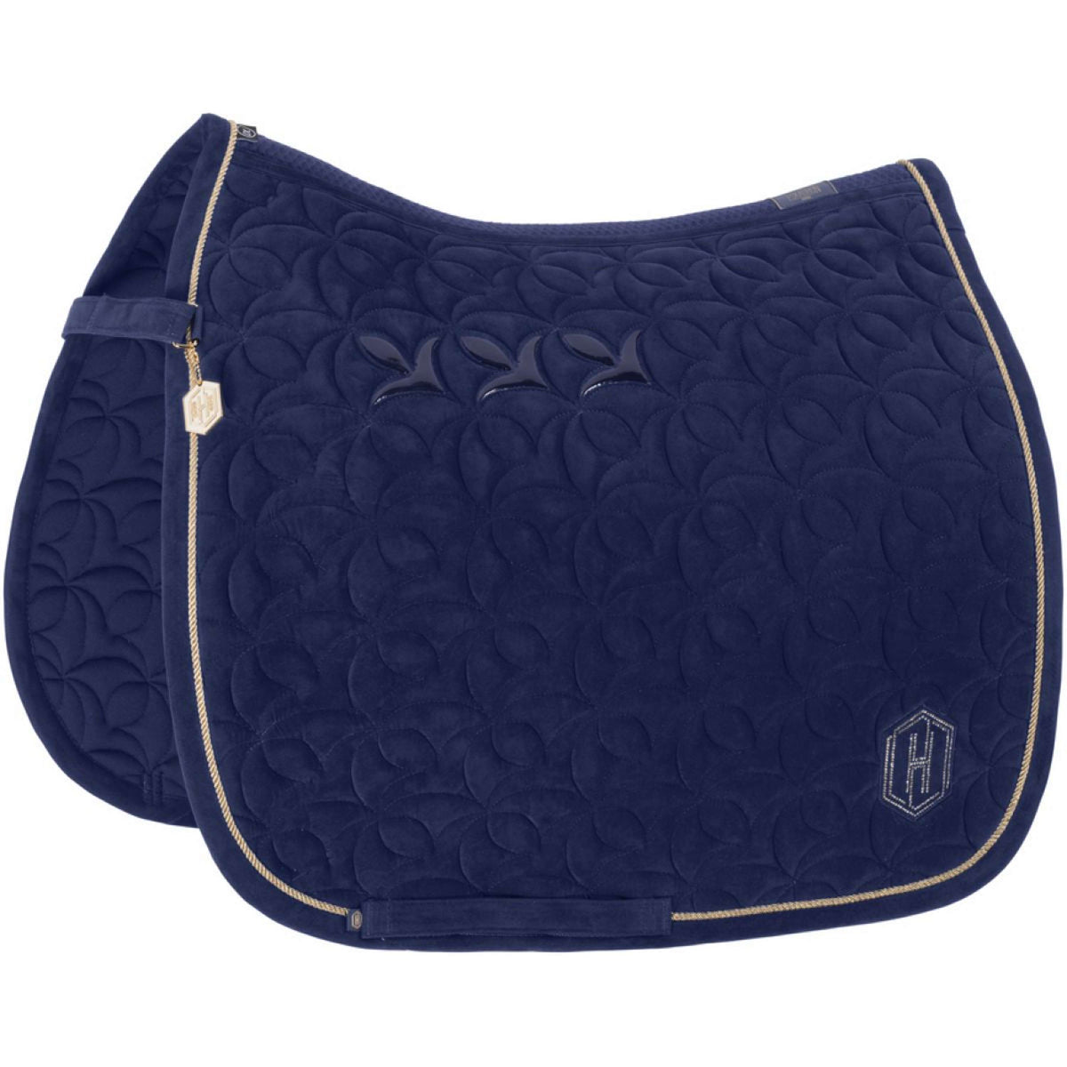 Eskadron Mantilla Heritage Velour Emblem Doma clásica True Blue