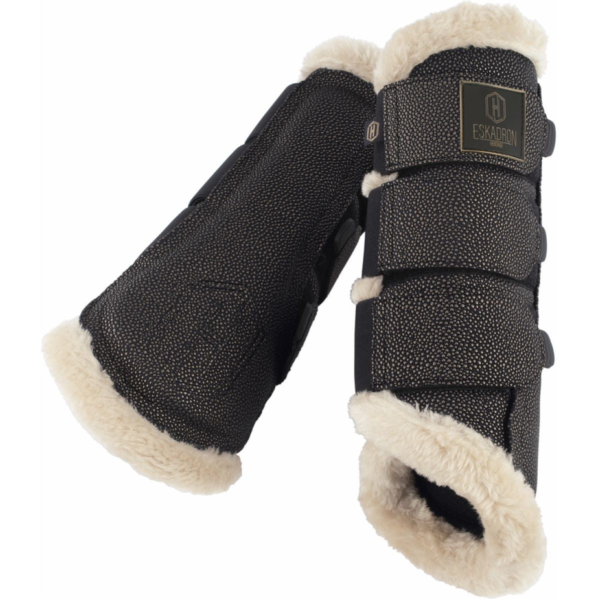Eskadron Dressage Boots Heritage Stingray Faux Fur Negro