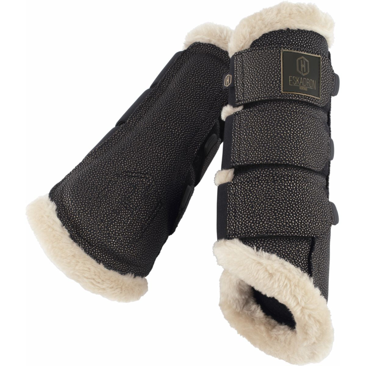 Eskadron Dressage Boots Heritage Stingray Faux Fur Shetty Negro