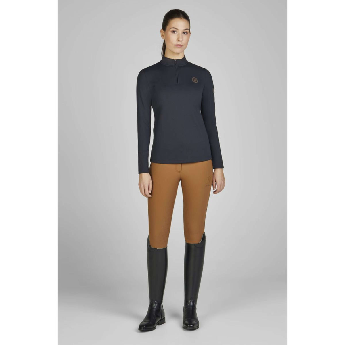 Eskadron Shirt Fanatics Half-Zip Negro