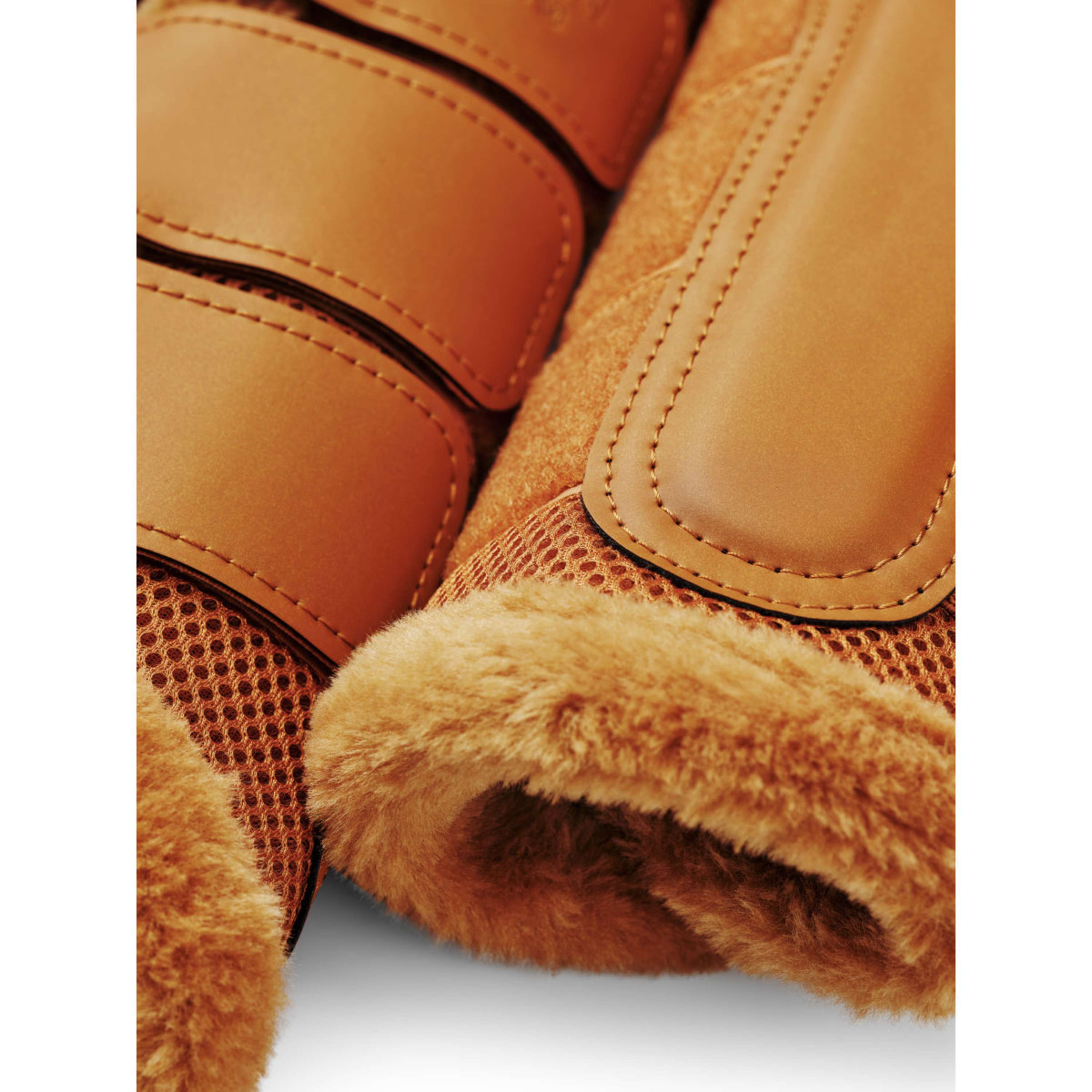 Equestrian Stockholm Protectores de piernas Fur Mesh Chestnut