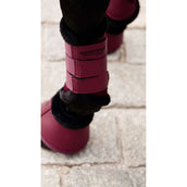 Equestrian Stockholm Protectores de piernas Fur Mesh Merlot