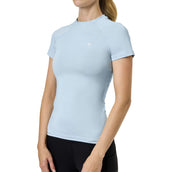 Equestrian Stockholm Shirt Dynamic Short Sleeve Ice Blue