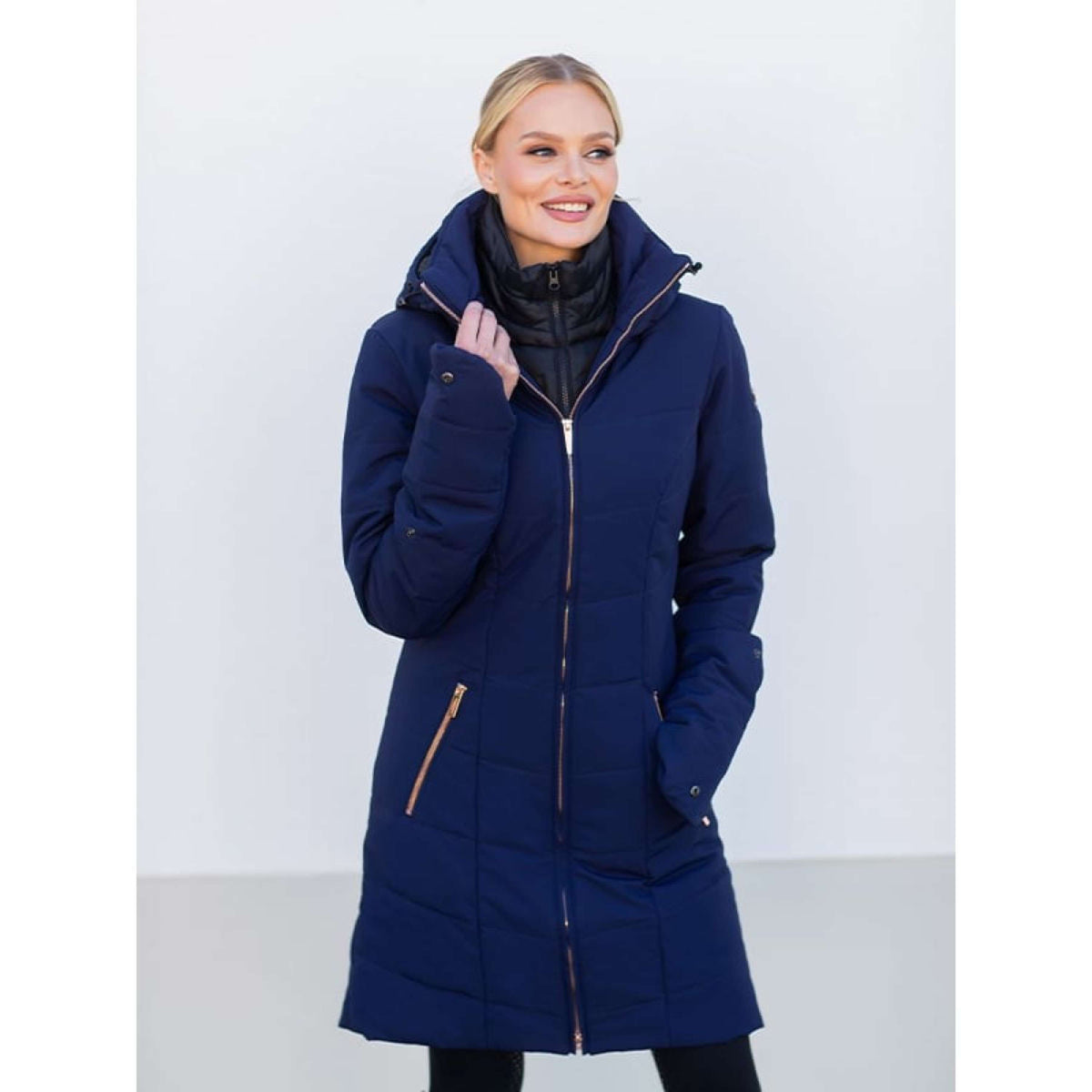 Equestrian Stockholm Abrigo de Invierno Denali Lagoon Blush