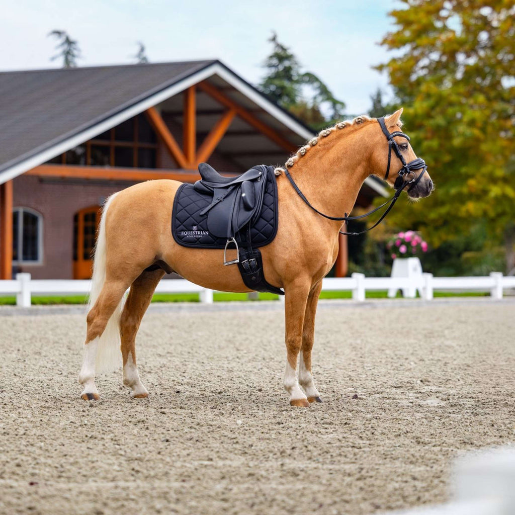 Equestrian Stockholm Mantilla Line Doma clásica Negro
