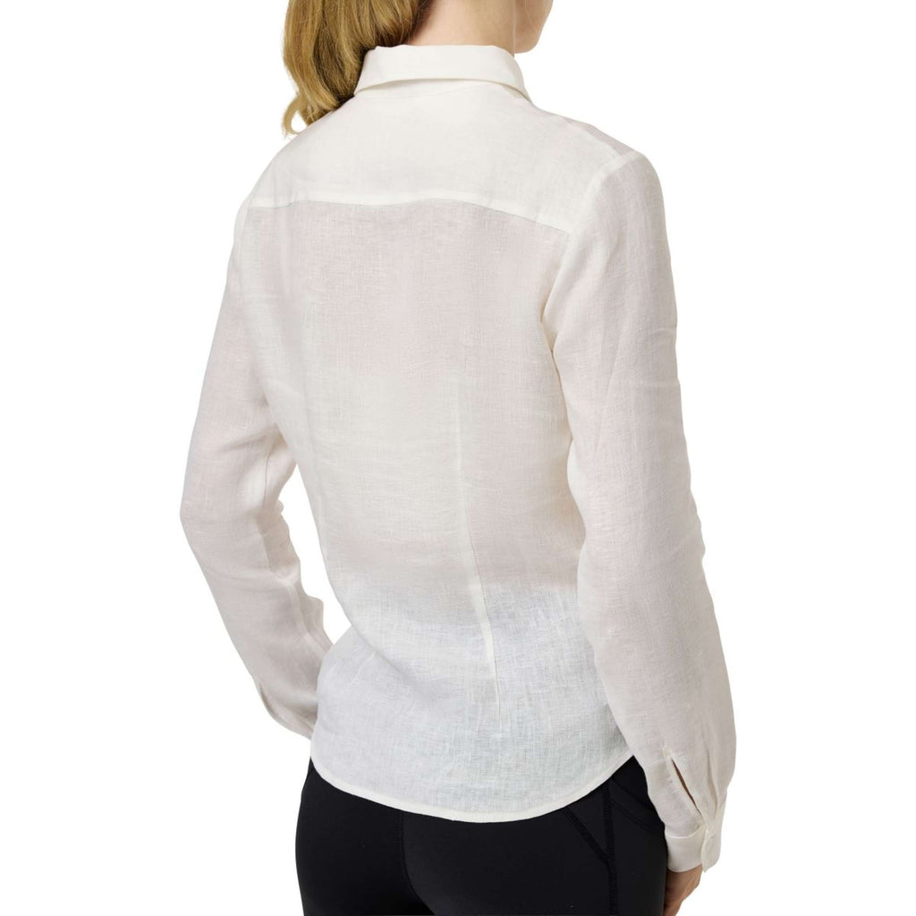 Equestrian Stockholm Camiseta Linen Blanco