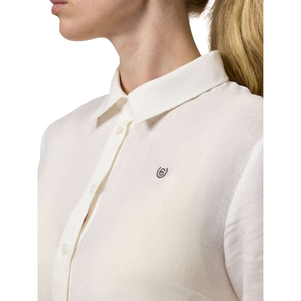 Equestrian Stockholm Camiseta Linen Blanco