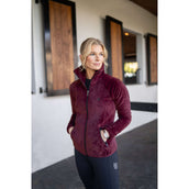 Equestrian Stockholm Chaqueta Polar Velvet Merlot