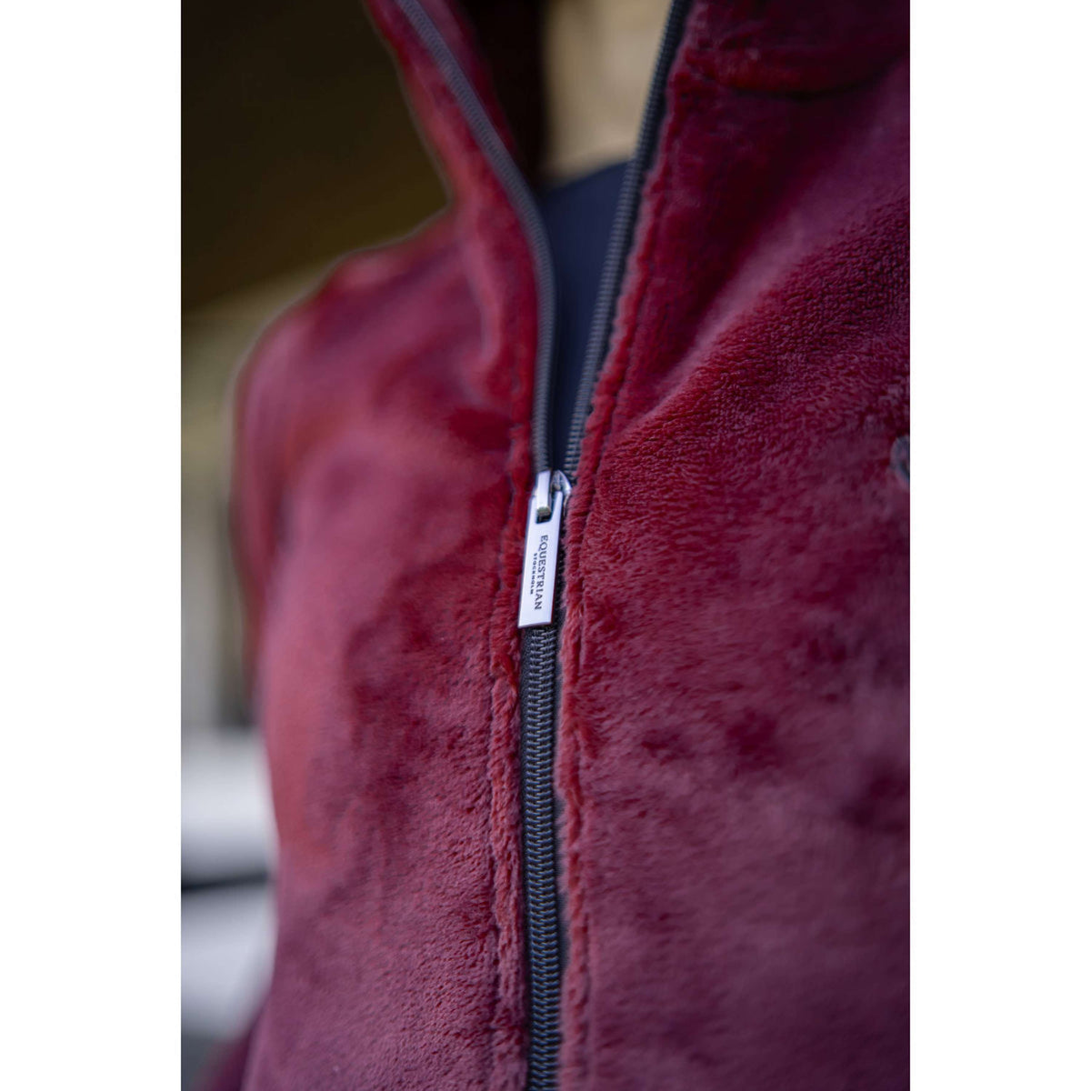 Equestrian Stockholm Chaqueta Polar Velvet Merlot