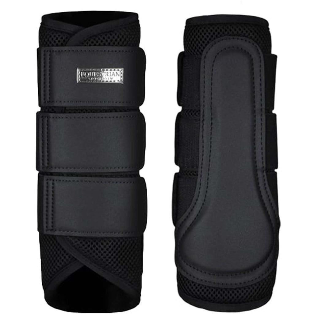 Equestrian Stockholm Protectores de piernas Classic Mesh All Black