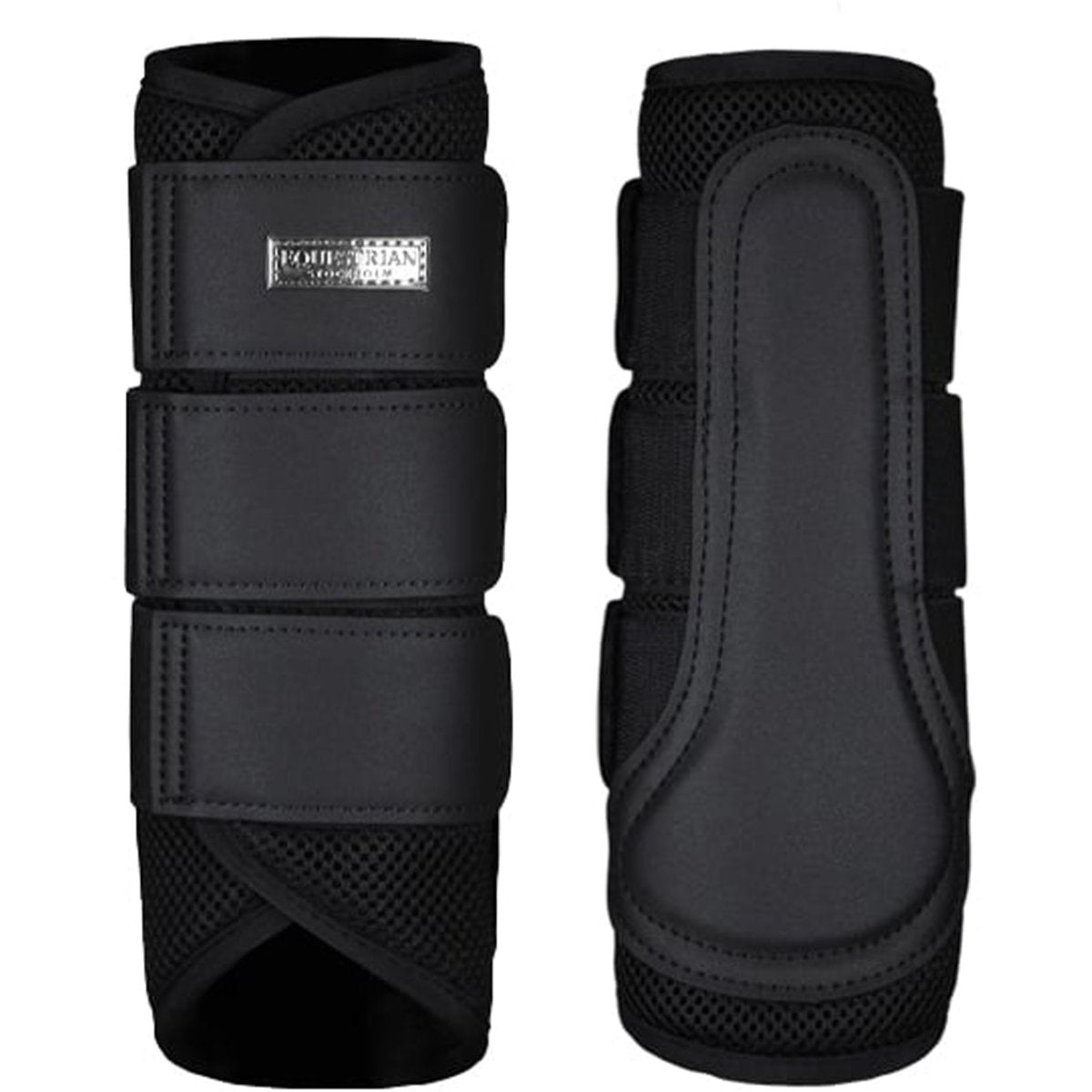 Equestrian Stockholm Protectores de piernas Classic Mesh All Black