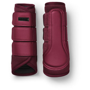 Equestrian Stockholm Protectores de piernas Classic Mesh Bordeaux