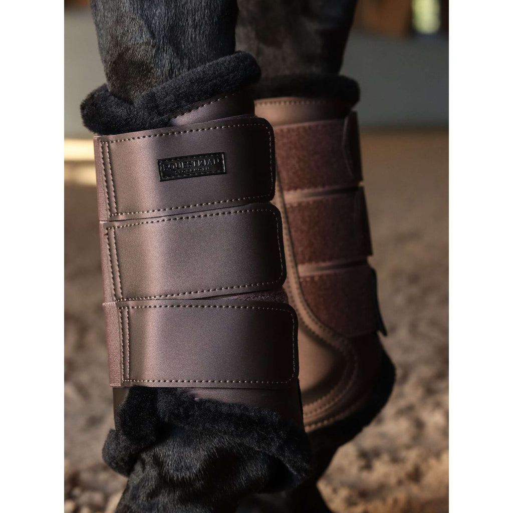 Equestrian Stockholm Protectores de piernas Moca