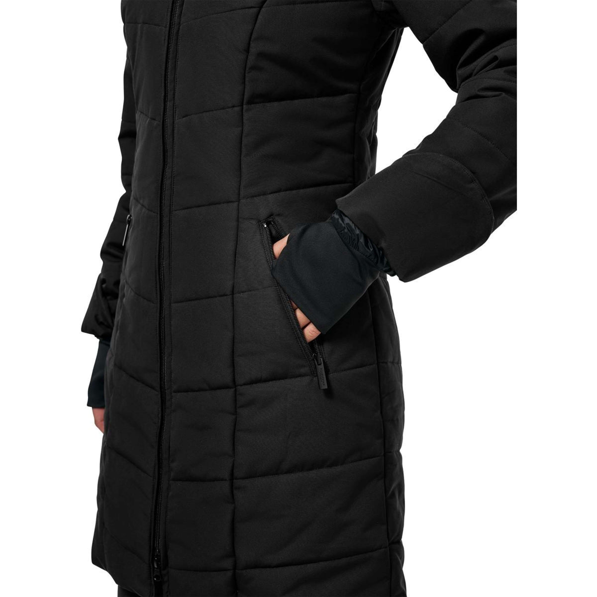 Equestrian Stockholm Abrigo de Invierno Denali Black Mocha