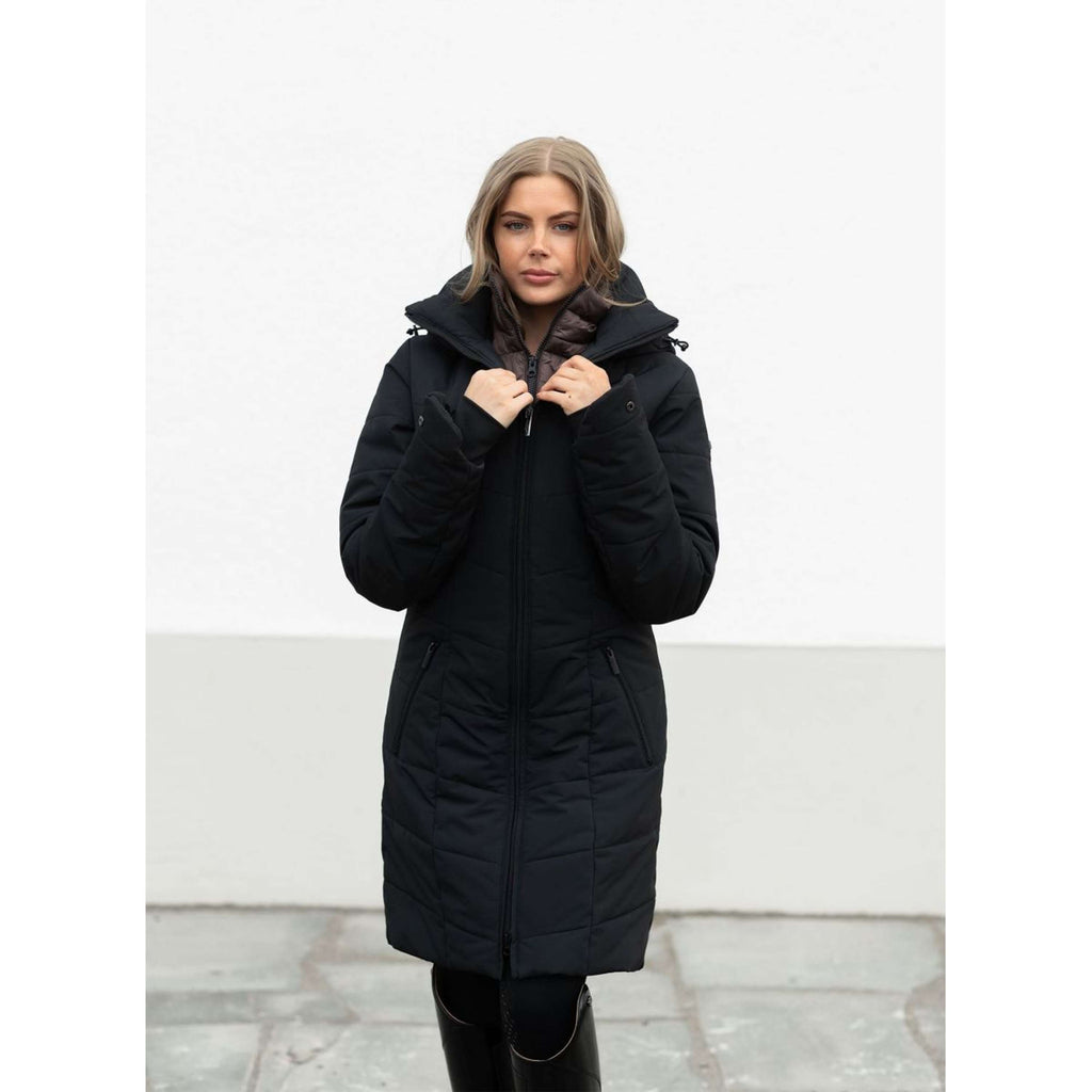 Equestrian Stockholm Abrigo de Invierno Denali Black Mocha