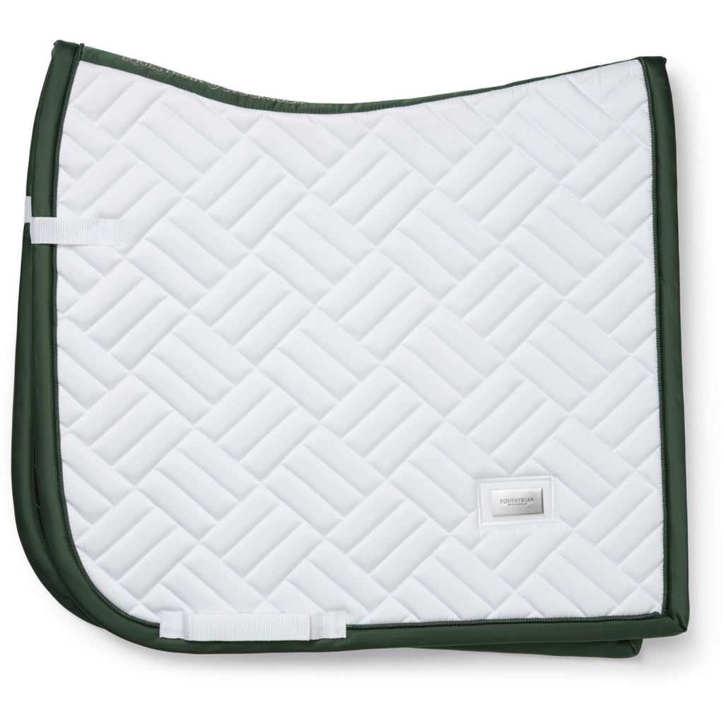 Equestrian Stockholm Mantilla Modern Doma Clásica Blanco/Sycamore Green