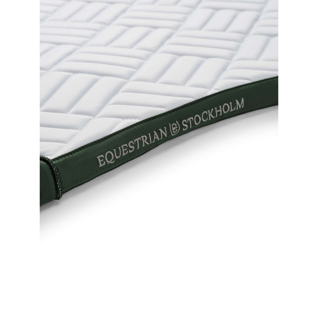 Equestrian Stockholm Mantilla Modern Saltando Blanco/Sycamore Green