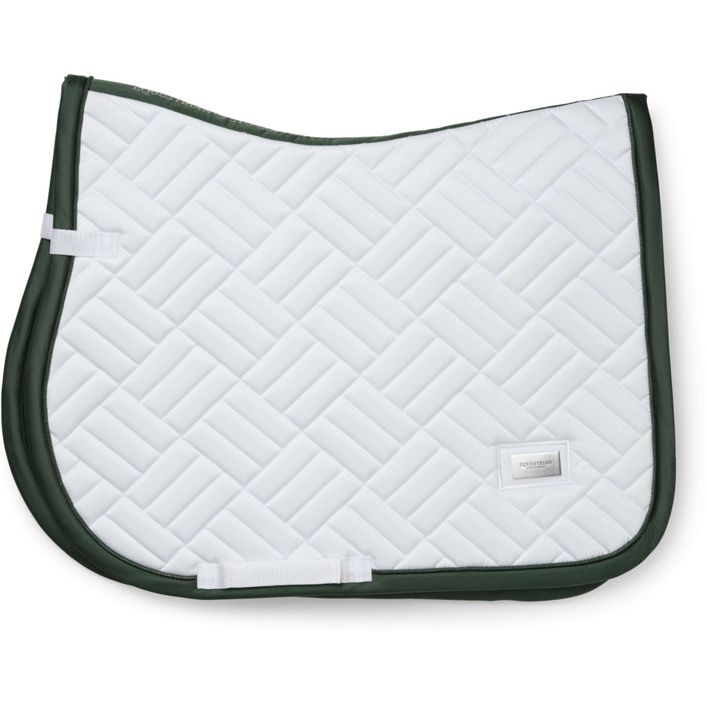 Equestrian Stockholm Mantilla Modern Saltando Blanco/Sycamore Green