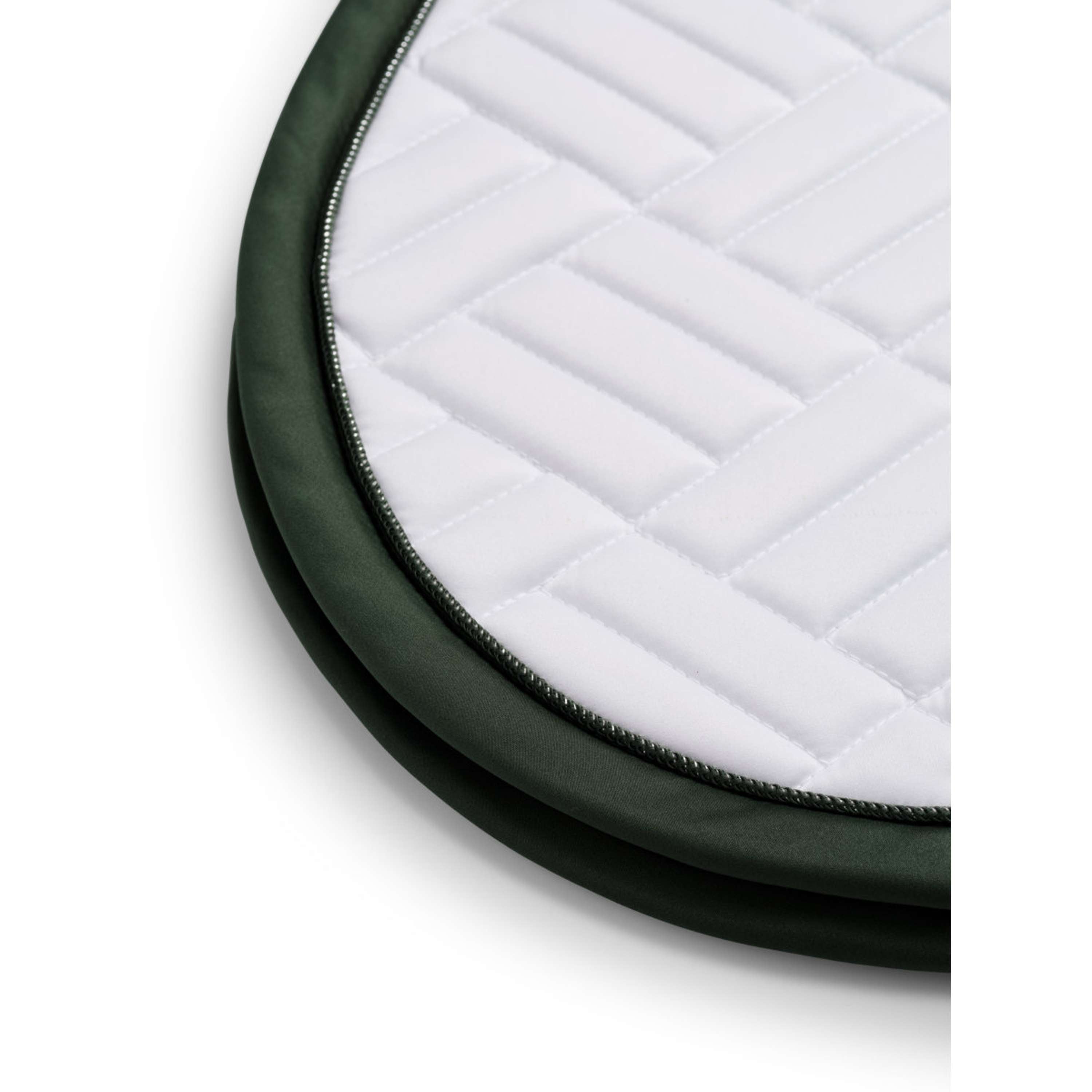 Equestrian Stockholm Mantilla Modern Saltando Blanco/Sycamore Green