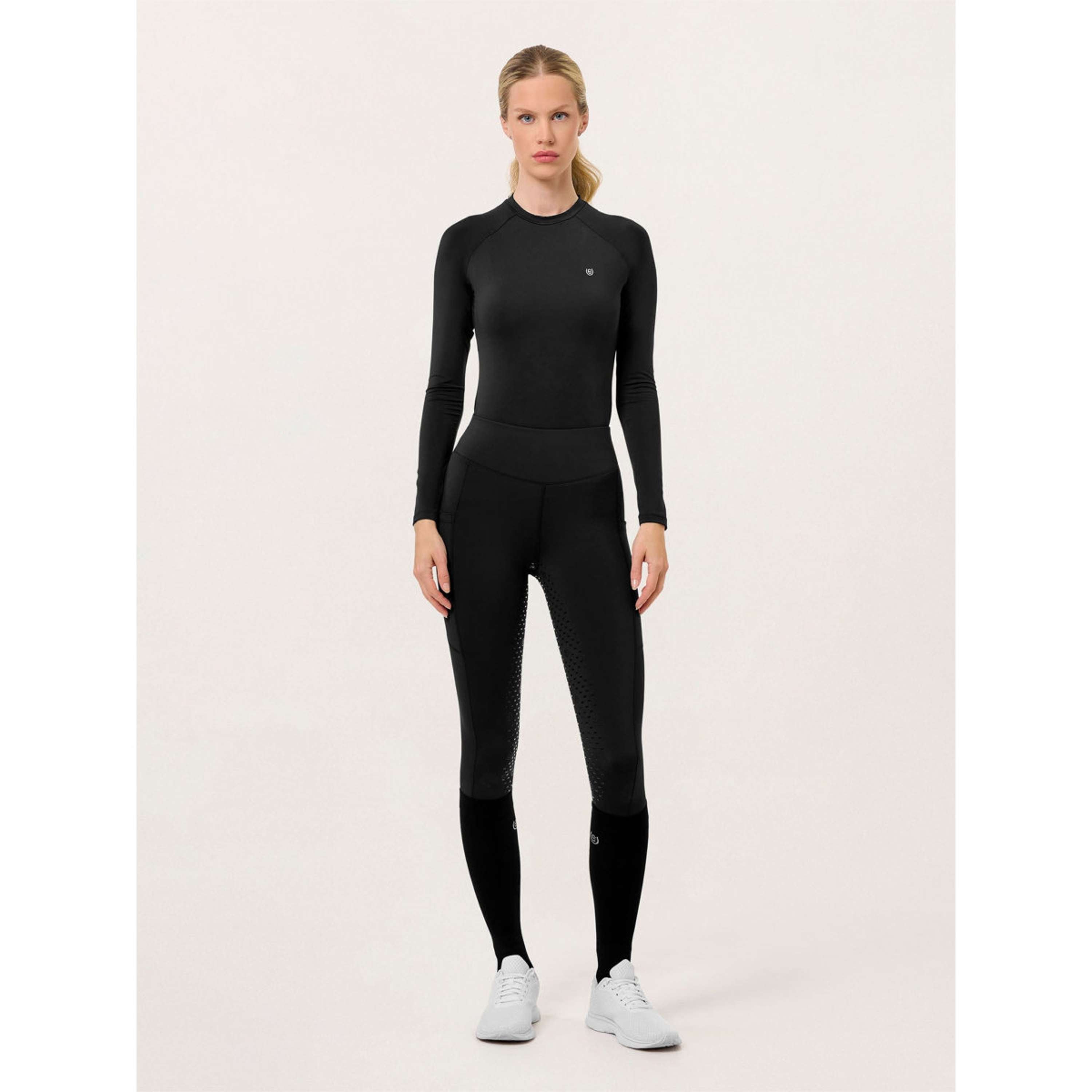 Equestrian Stockholm Legging de Equitación Movement Full Grip All Black
