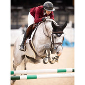 Equestrian Stockholm Bonete para Orejas Padded Negro/Plata