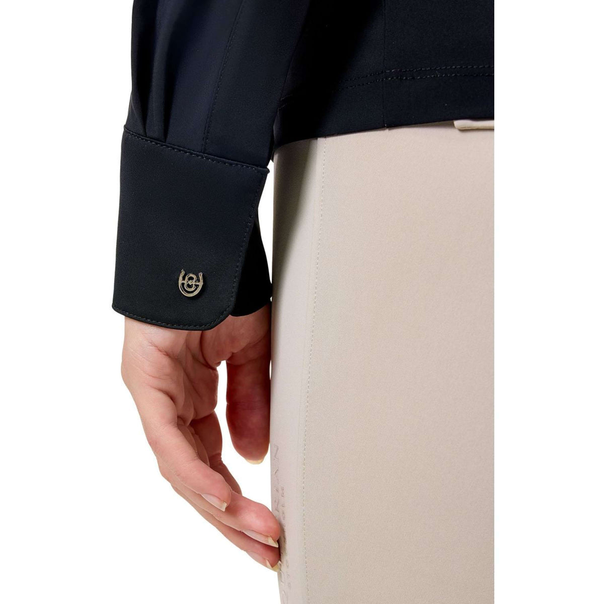 Equestrian Stockholm Camiseta de Competición Performance Negro