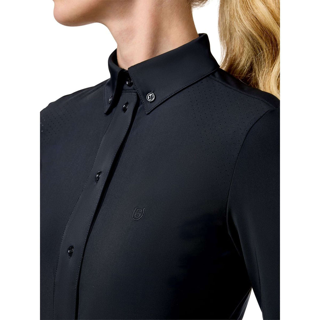 Equestrian Stockholm Camiseta de Competición Performance Negro