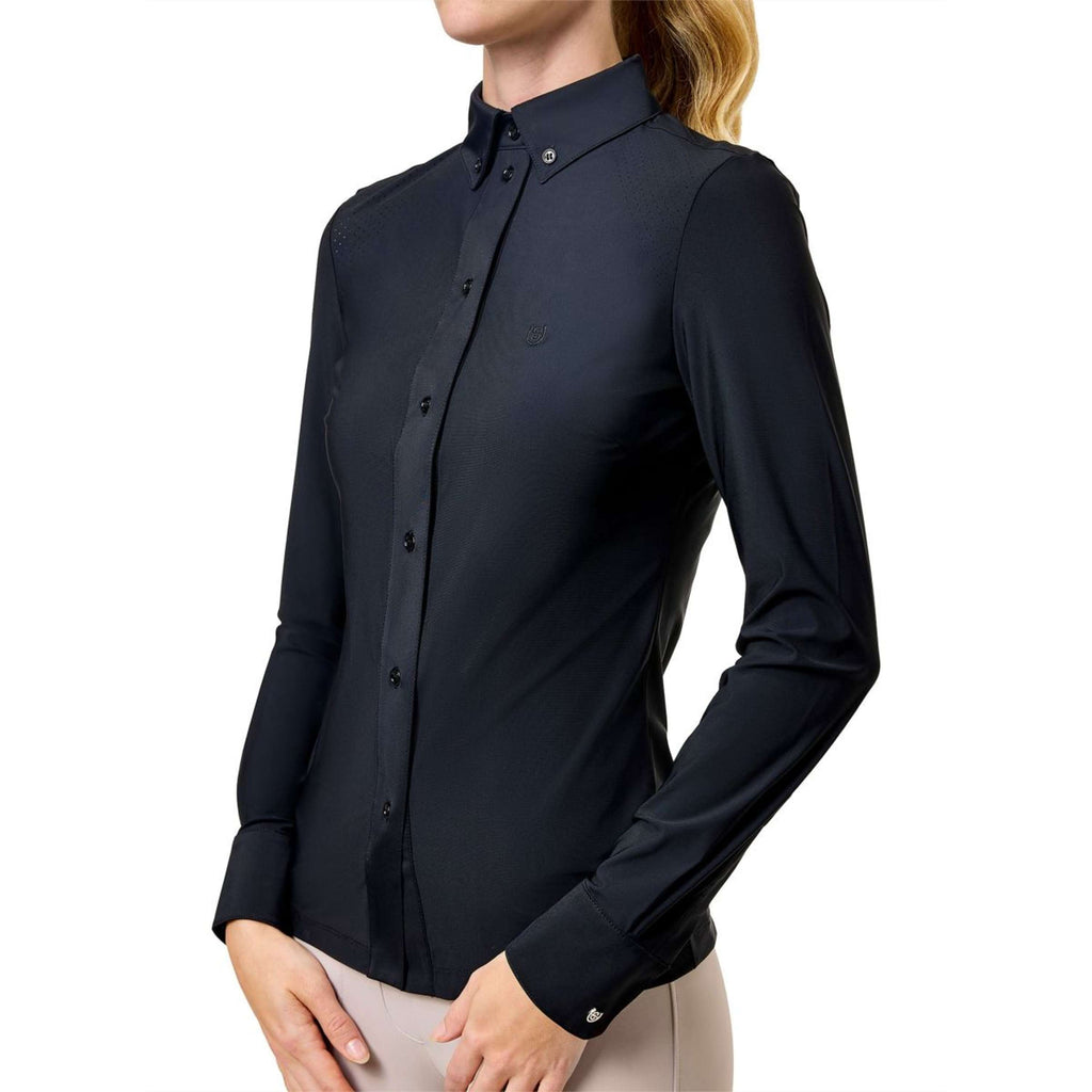 Equestrian Stockholm Camiseta de Competición Performance Negro