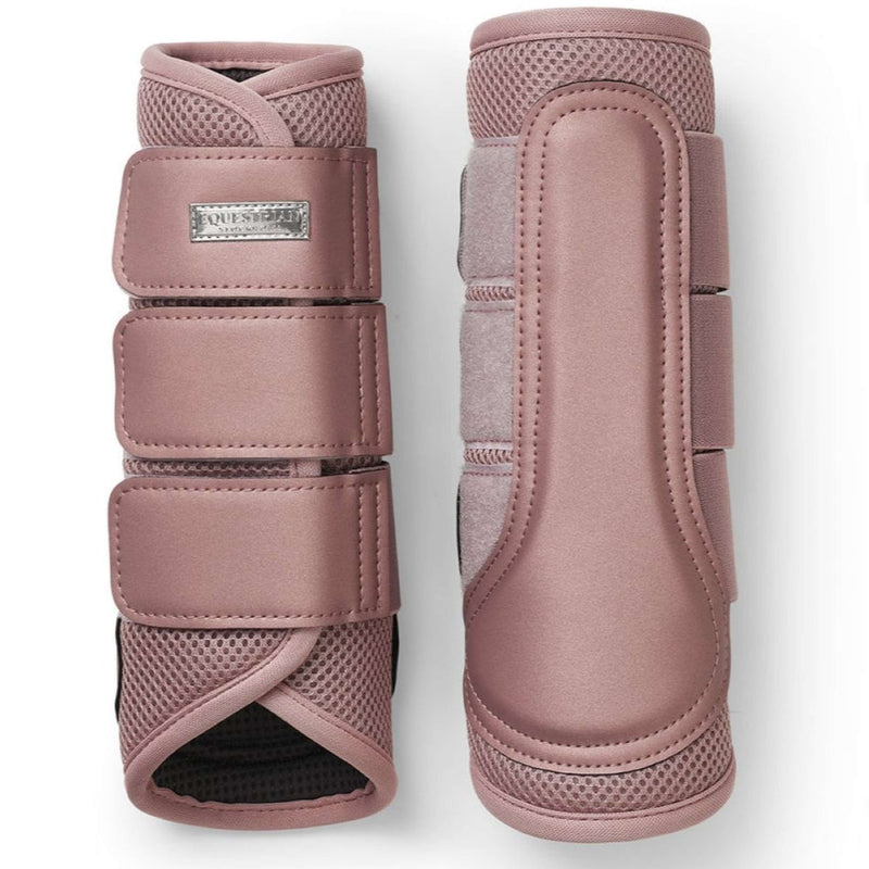Equestrian Stockholm Protectores de piernas Classic Mesh Rosa