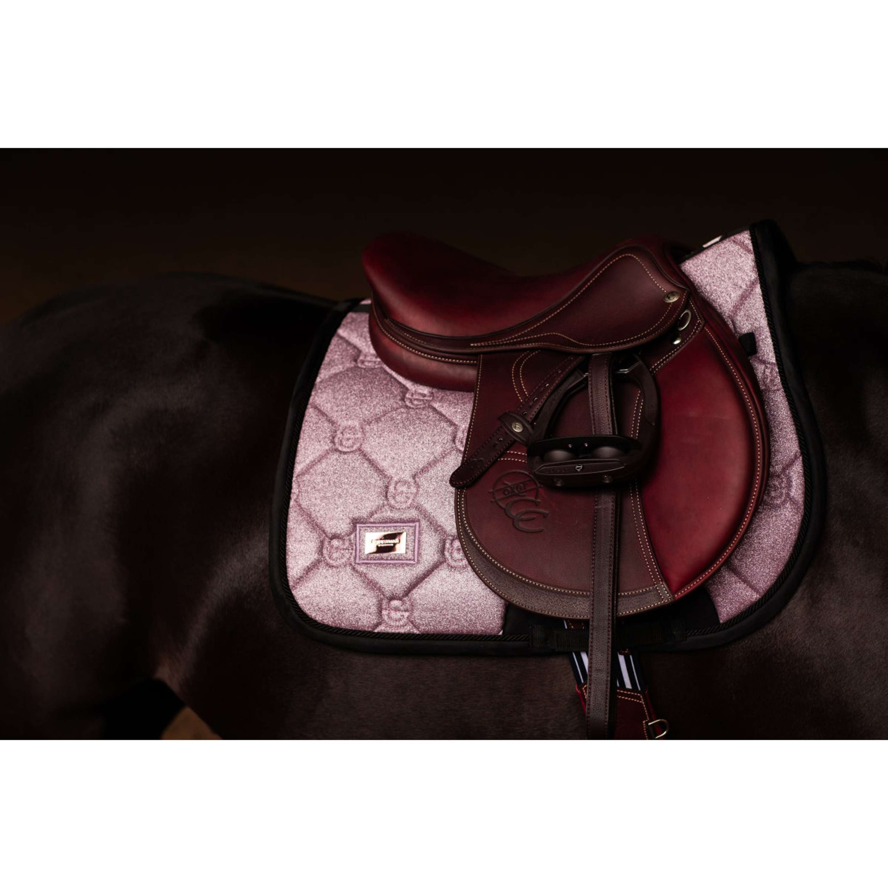 Equestrian Stockholm Mantilla Saltando Pink Glimmer