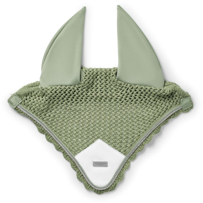 Equestrian Stockholm Bonete para Orejas Pistachio White