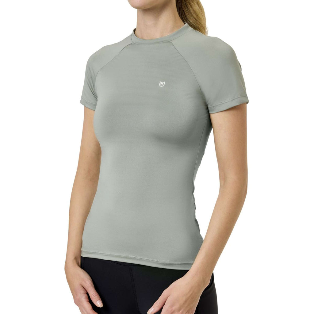 Equestrian Stockholm Camiseta Dynamic Short Sleeve Pistachio White