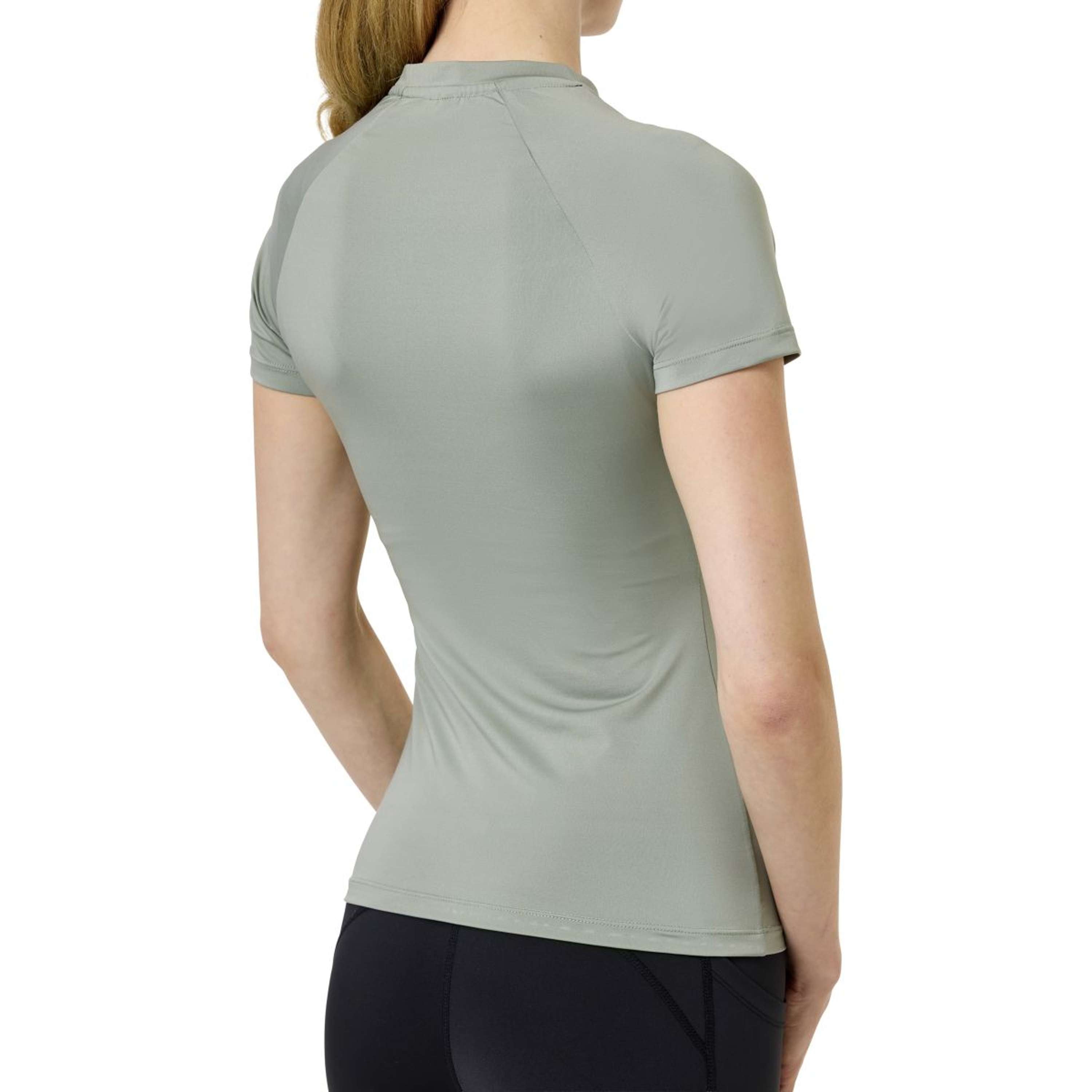 Equestrian Stockholm Camiseta Dynamic Short Sleeve Pistachio White