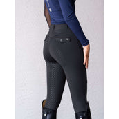 Equestrian Stockholm Legging de Equitación Premium Full Grip Negro