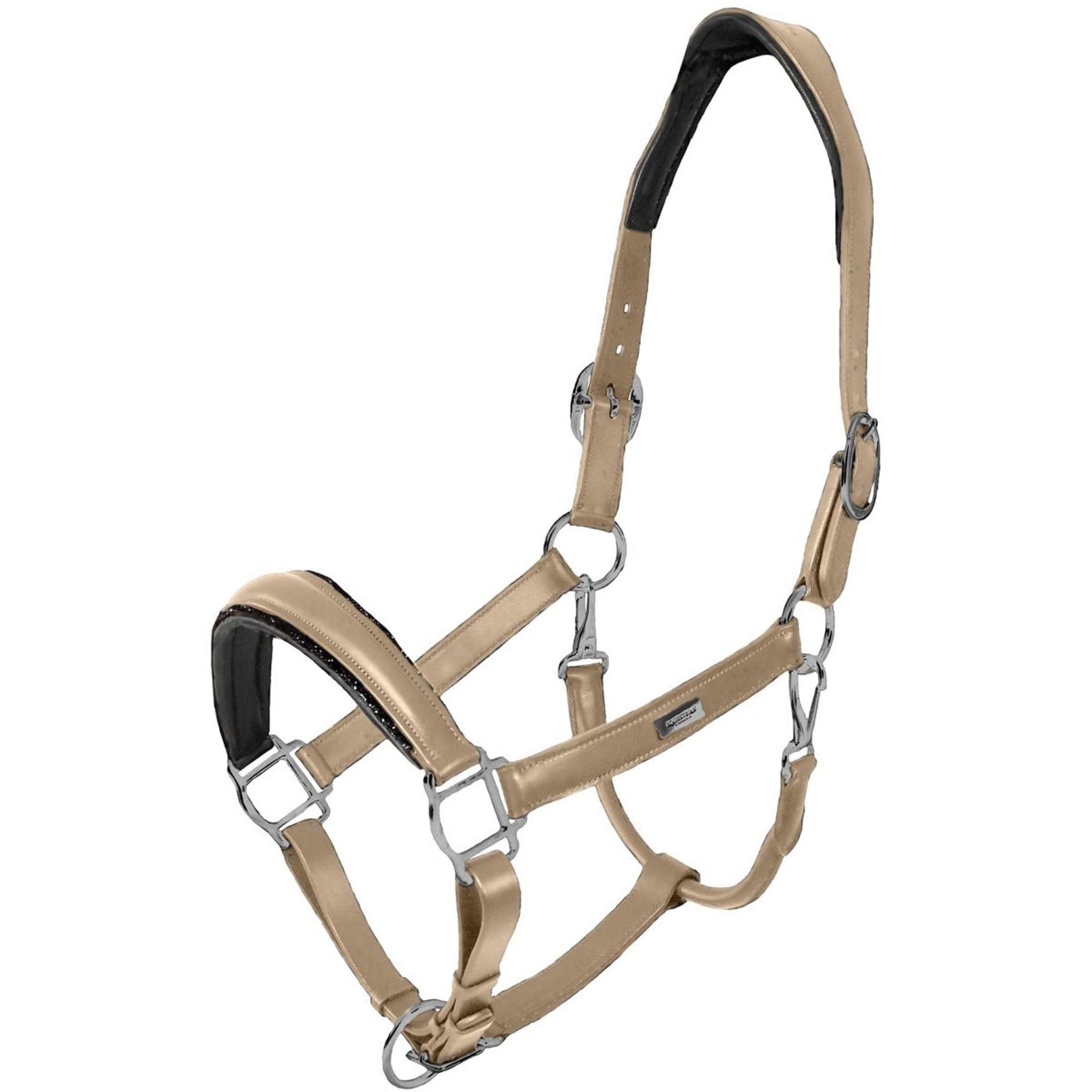 Equestrian Stockholm Cabezada Glimmer Leather Anatomic Sand Equestrian Stockholm Cabezada Glimmer Leather Anatomic Sand